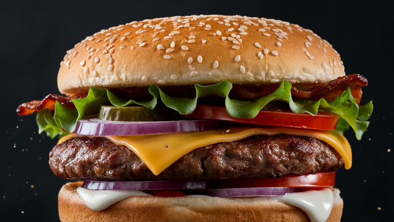 Hamburguesa Angus NOVA terminada